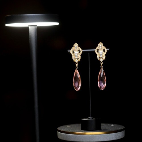 Orecchini clip dorato - orecchini,