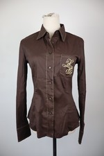 LES COPAINS CAMICIA DONNA COTONE TG. 46 II WOMAN COTTON SHIRT CASUAL VINTAGE