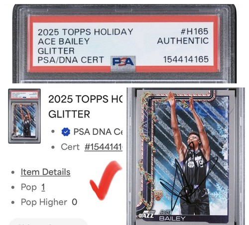 Autografo ace bailey - ace,