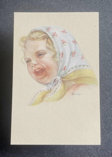 Cartolina mariapia volto di - mariapia,