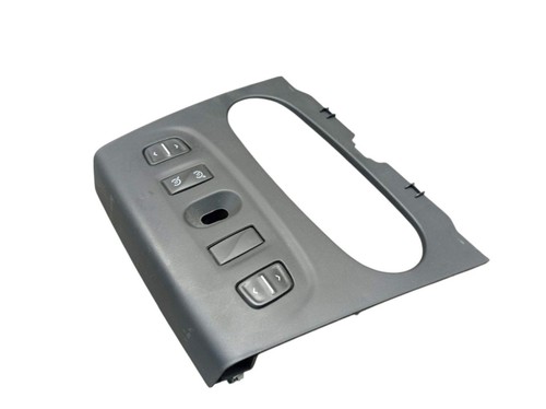 Center panel cover - cover, switches