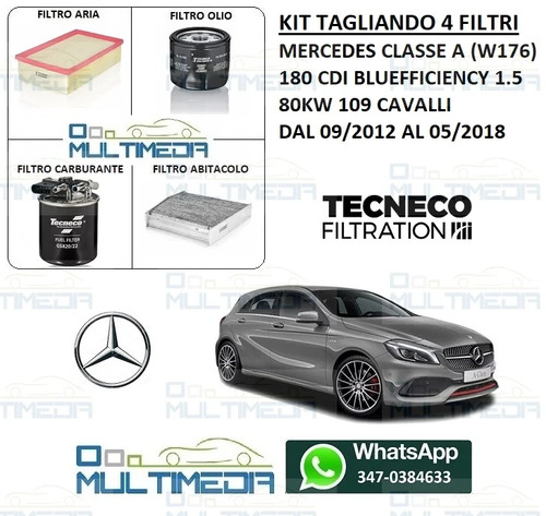 Tagliando filtri tecneco - filtri,