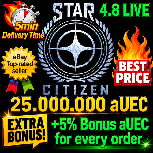 Star citizen auec - citizen, 25.000.000