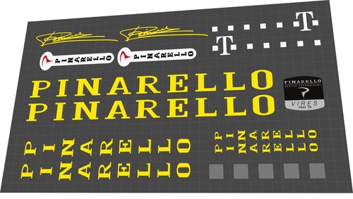 Set adesivi telaio - , pinarello