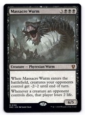 Massacre Wurm NM Commander