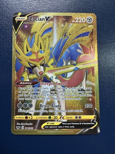 Zacian 211 202 - zacian, holo