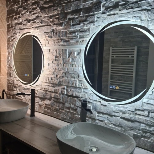 Specchio bagno rotondo