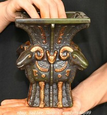 Vaso bottiglia testa bestia