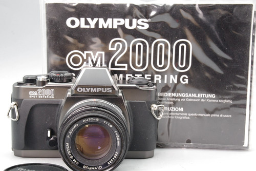 Olympus om2000 slr - om2000, con