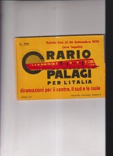 ORARIO FERROVIARIO PALAGI -PER