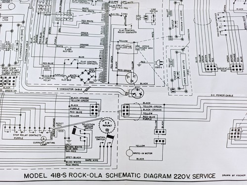 Model 418 rock ola schema - 418-s, rock-ola