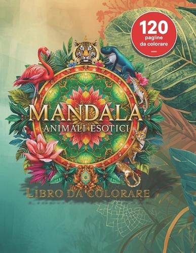 Mandala animali esotici - esotici, by
