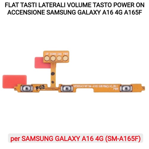 Flat tasti laterali volume - flat,