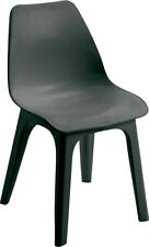 IPAE PROGARDEN 2 Sedie da Giardino EOLO Esterno Plastica Antracite OFFERTA!!!