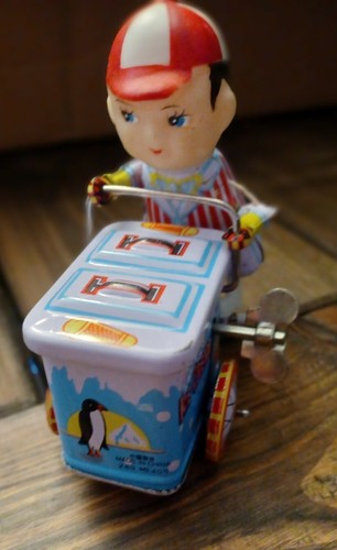 Carrello gelato vintage little - carrello,