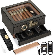 Cigar Humidor Cabinet, Desktop