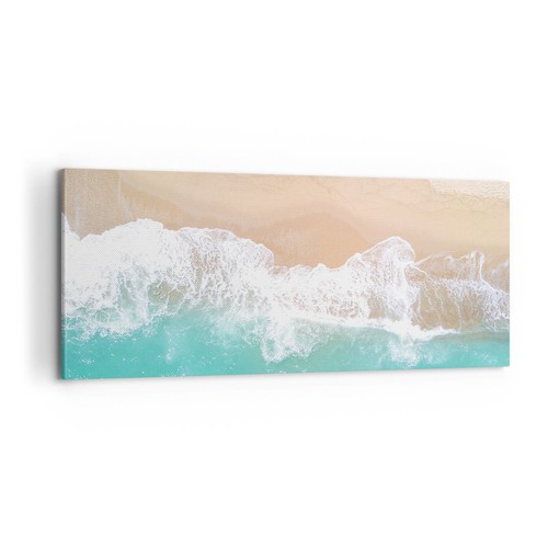 Quadro tela 100x40cm mare - quadro,