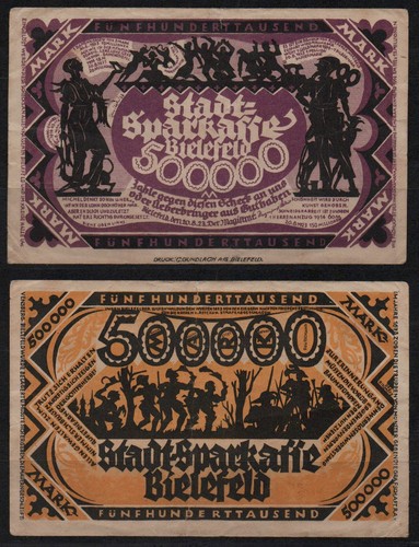 32852 notgeld bielefeld - [32852],