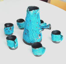 Pichet Service 6 tasses Émaux