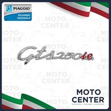 TARGHETTA GTS250ie LATERALE
