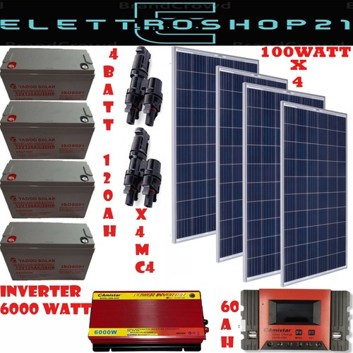 Kit fotovoltaico 3kw - kit,