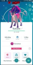 Pokémon - Shiny Suicune Dynamax - P T C - Polvere di Stelle 20k - Descrizione