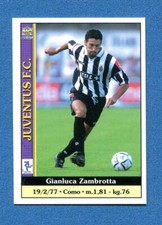 MUNDICROMO CALCIO 2001 - Figurina-Card - n 162 - ZAMBROTTA - JUVENTUS