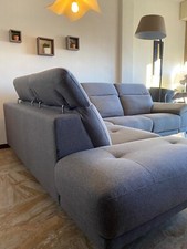 DIVANO ANGOLARE, GRIGIO