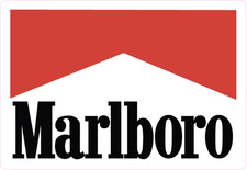 Marlboro logo sticker - marlboro, |