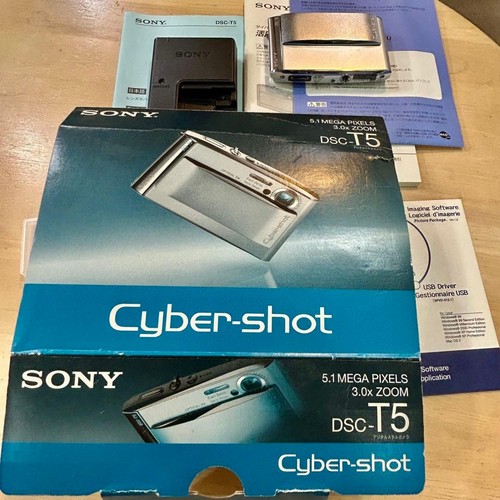 Sony cyber shot dsc - sony, dsc-t5