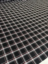 GTI Tartan Fabric – Red