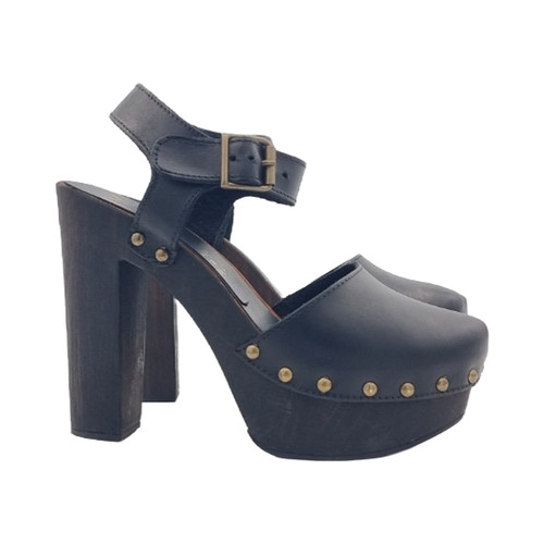 Zoccoli svedesi marroni scarpe