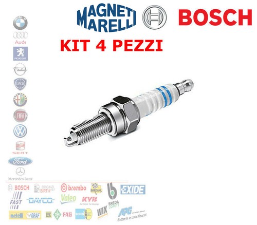 Kit 4pz candela accensione - kit,