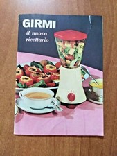 libretto FRULLATORE GIRMI il nuovo ricettario