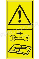 2 PITTOGRAMMI ADESIVI ISO