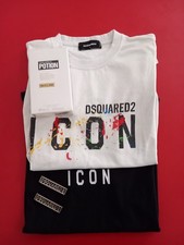 Due Maglie Dsquared2 Bianca +