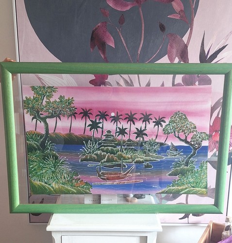 Quadro batik indonesiano - quadro,