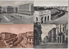 4 VECCHIE CARTOLINE DI LIVORNO