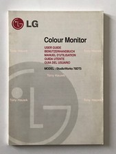 LG Monitor StudioWorks 78DT5 - Manuale d'Uso