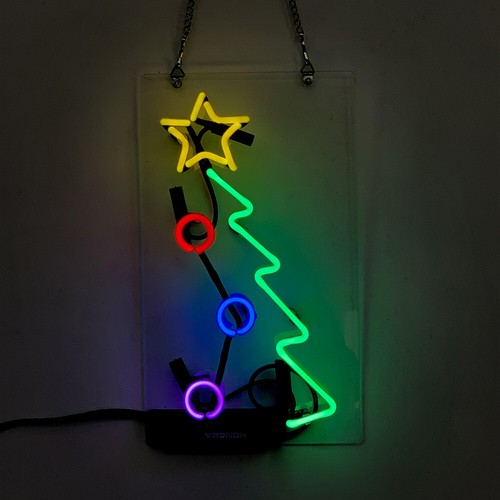 Insegna neon albero natale - neon,
