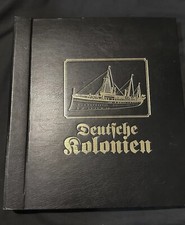 GERMANIA IMPERO TEDESCO FRANCOBOLLI ALBUM HINGELESS (SOLO ALBUM, SENZA FRANCOBOLLO)