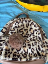 Borsa Borse Zaino Peloso Zip Pon Pon Ottima Qualità