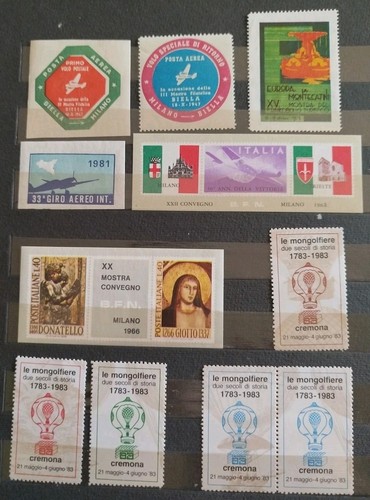 Lotto erinnofili vari - erinnofili,