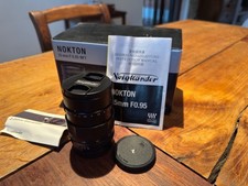 Voigtlander Nokton 25mm F / 0.95 II new version MFT per Olympus e Panasonic