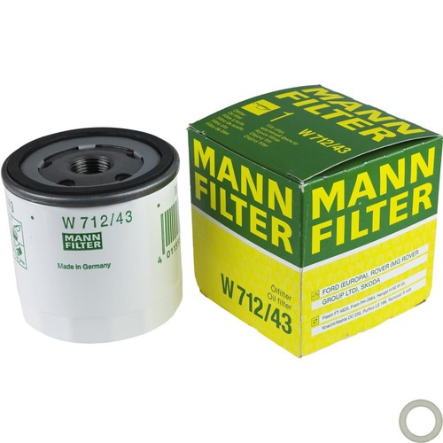 Filtro olio mann - olio, con
