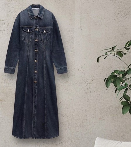 Abito lungo zara denim - in, trf