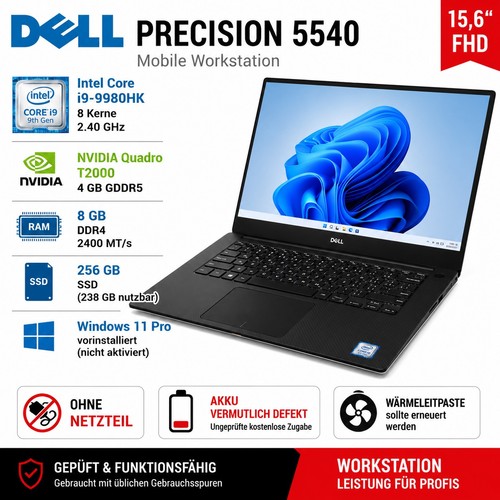 Dell precision 5540 9980hk - dell,