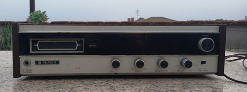 Vintage stereo radio - vintage,