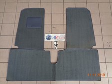 SERIE TAPPETI (MATS) MOQUETTE VERDE CHIARO/GRIGIO FIAT N.ARGENTA ORIGINALE