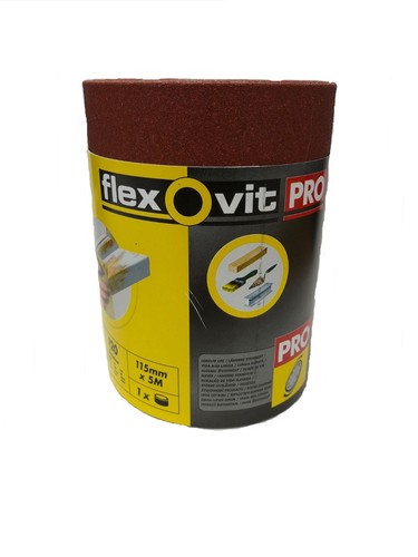 Rotolo carta vetrata flexovit - vetrata,